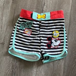 Mickey Mouse Swim Trunks